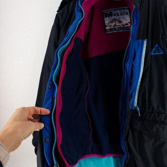 Nike ACG Vintage Jacket Outer Shell & Inner Fleece (3 in 1 jacket) Ski 90s - Picture 16 of 16